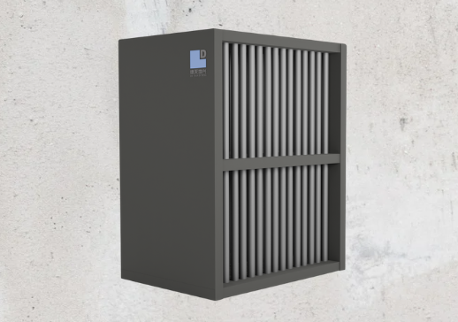 二維重力熱管換熱器